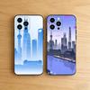 Shanghai Skyline Silhouette Art Case For iPhone 17 16 Pro Plus Air 15 14 Max Mini E 12 11 Soft Shockproof Cover