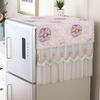Housse de réfrigérateur en tissu anti-poussière, housse de réfrigérateur domestique, nouvelle serviette de réfrigérateur lavable multifonctionnelle de style chinois