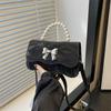 Fashionable Pu Leather Handbag Trendy Street Style Small Square Bag For Daily Use