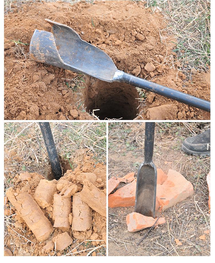 Luoyang Shovel Set: Archaeological and Fertilizing Probe with Manganese Steel Rod and Counterweight Accessories.