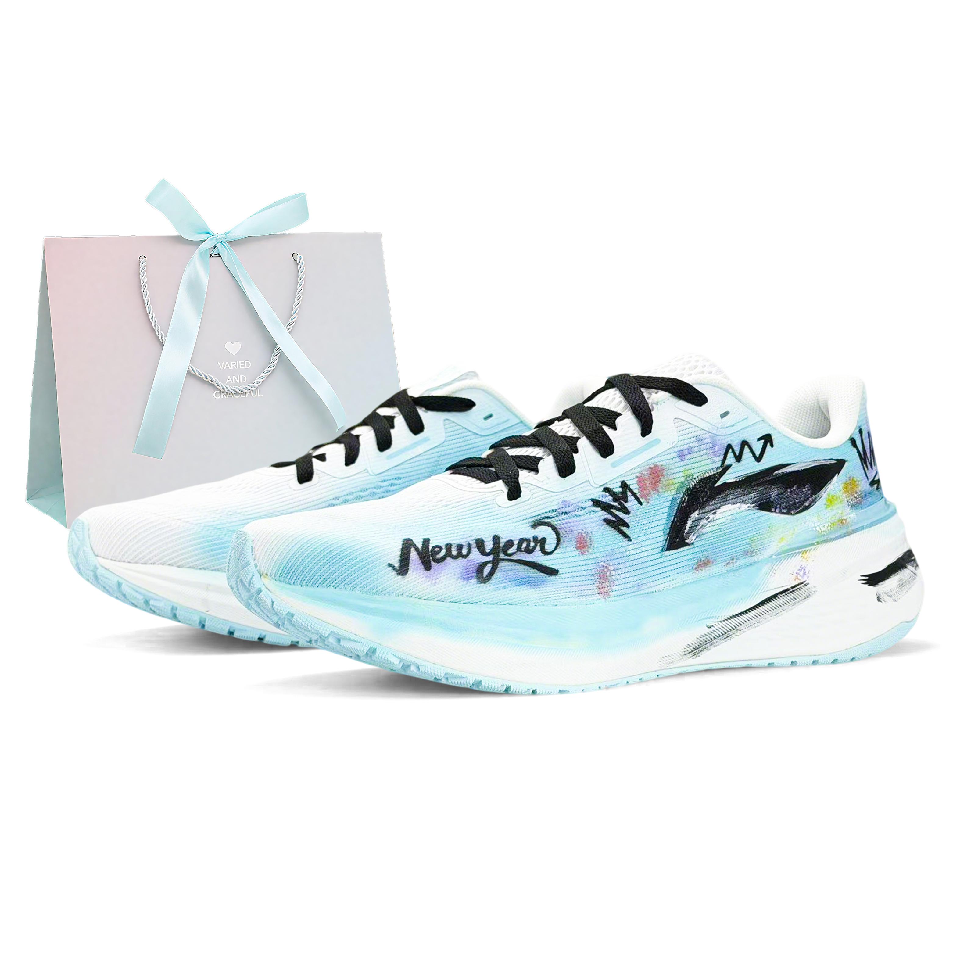 Li Ning My Leap 3.0 Амортизирующие Нескользящие Дышащие Низкие Повседневные Беговые Кроссовки Мужские ARSV023-1(Команда1556--Л) 41