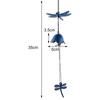 Japanese Wind Chime Dragonfly Traditional Windbell Metal Windchime Wind Bell for Door Yard Farmhouse Home Decor Decoration