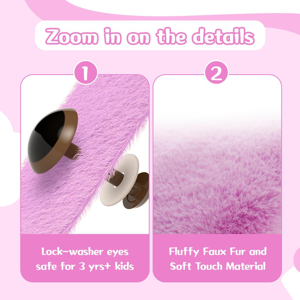 Tezituor Giant Stuffed Animal 39in, Large Teddy Mommy with Baby, Big Stuffed Bear for Kids, Girlfriend on Mother's Day, Valentin