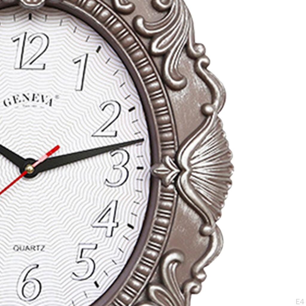 14 Inch Clock,Home Living Silent, Clock Clock,Living Room Watch