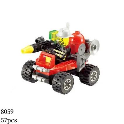 MOC Engineering Truck Building Blocks City Construction Crane Bulldozer Car Bricks Set Children Kids Toys for Boy