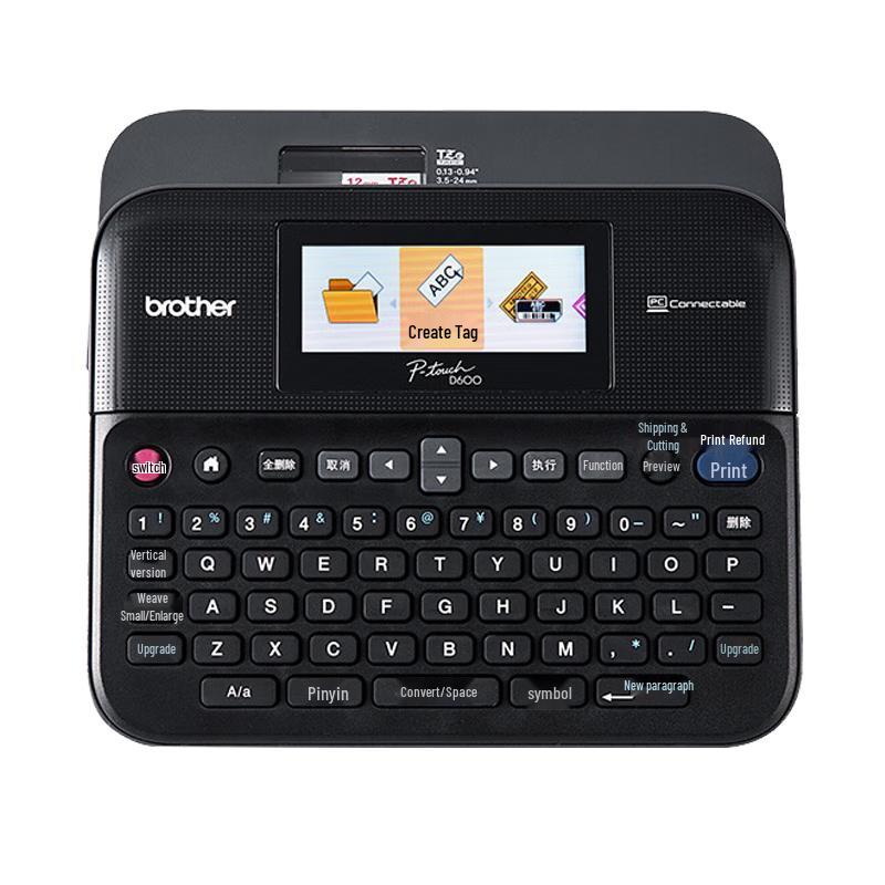 

Brother PT-D610BT Desktop Label Printer CN plug (adapter included)