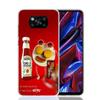 Lamb Heinz Tomato Ketchup Phone Case For Xiaomi Poco X7 X6 X5 Pro F7 Ultra Redmi 15C 15 13 13C 12 12C 10 10A 10C 9 9A 9C 9T Cove