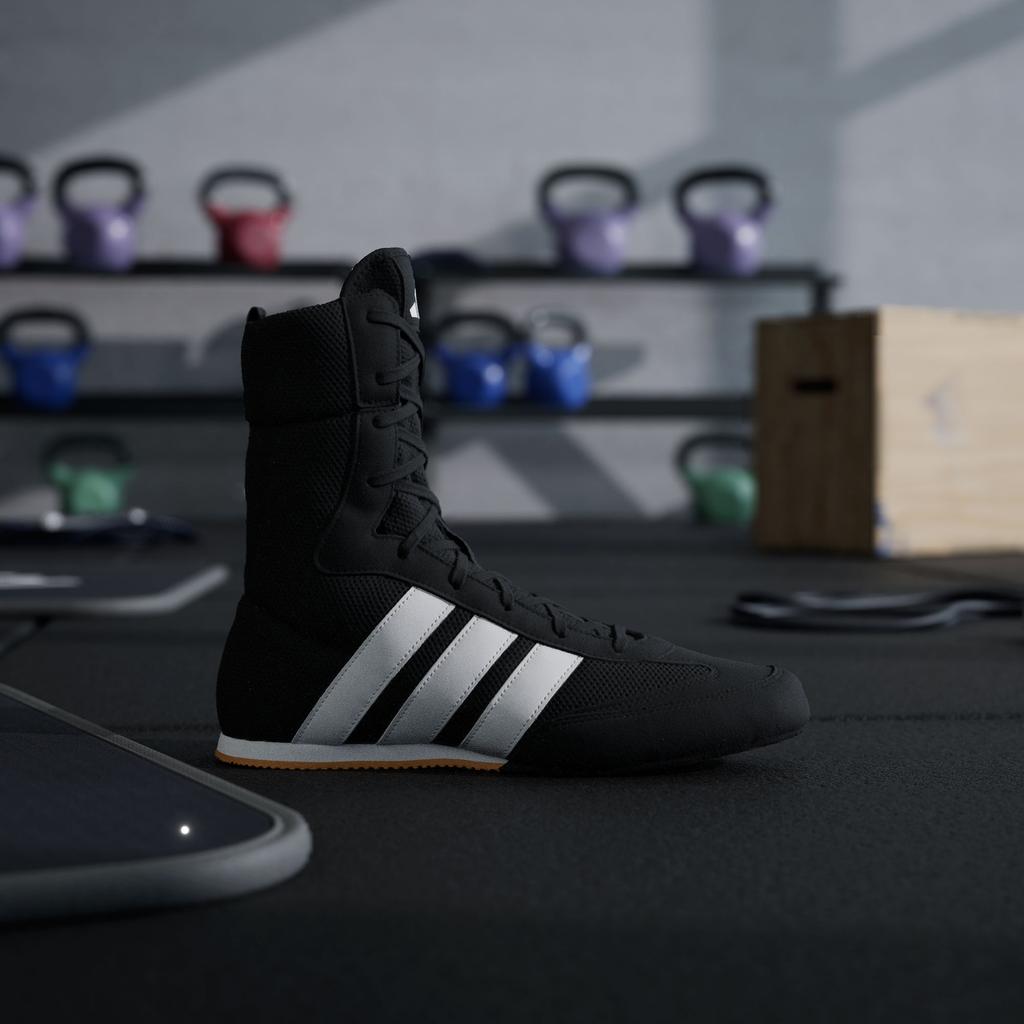 Adidas Box Hog Fabric High top Training Shoes Unisex