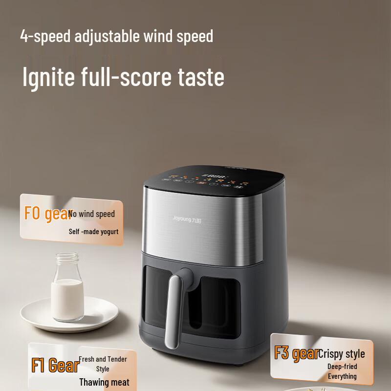 Joyoung 6L Dual Heat Source Air Fryer CN plug (adapter included)