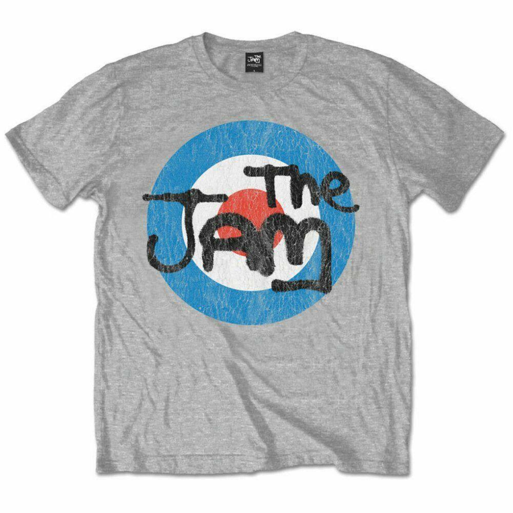 

Серая футболка унисекс The Jam Paul Weller с логотипом Offiziell Herren S