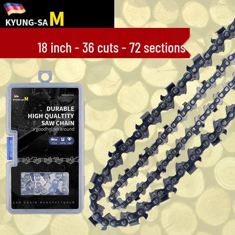 Universal Chainsaw Chain Set: 18" Gasoline, 20" Original, 14" Alloy Blade, 16" Electric Blade.