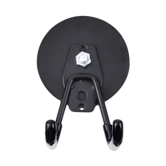 Heavy Duty Magnetic Utility Hook Strong Load-bearing PVC Anti-Slip Coating Easy Installation Garage Magnet Hook Storage Hanger