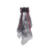 Adjustable Black Hairs Accessory Gothic Halloween Headpiece For Cosplay, Witch Costumes & Themed Parties