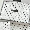 Pois Neri Sydney Carta Carta Modellata a Mano Carta da Imballaggio per Bouquet di Fiori Carta da Imballaggio per Fiori Torta Cottura Regalo