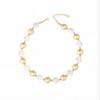 Medieval Western Return Style Two-Color Necklace Bracelet Niche Design Fashion Sense Light Luxury High-End Temperament Jewelry