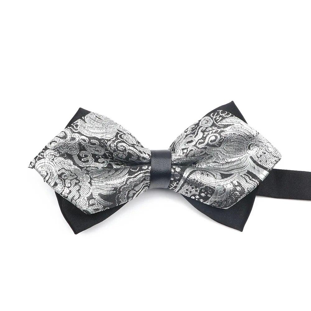 Men Bow Ties Groom Wedding Fashion Adjustable Tuxedo Bowtie Business Colorful Neckties