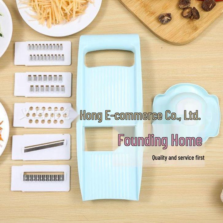 Multifunctional Vegetable and Potato Slicer: Kitchen Grater and Shredder for Home Use