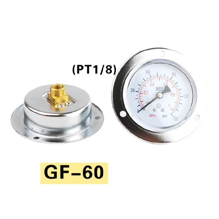 High Accuracy Pressure Measurement Gauges Equipment Maintenance Pressure Gauges Simple To Operate for Industrial Setting