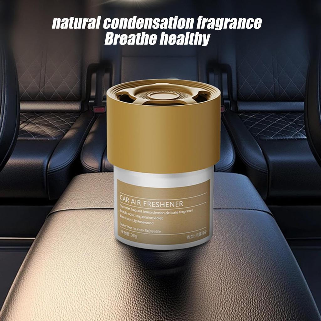 Car - Solid Car , Scent, Car Smell, Lasting Odor Eliminator for Gym, Home, Toilet, Closet, Garage