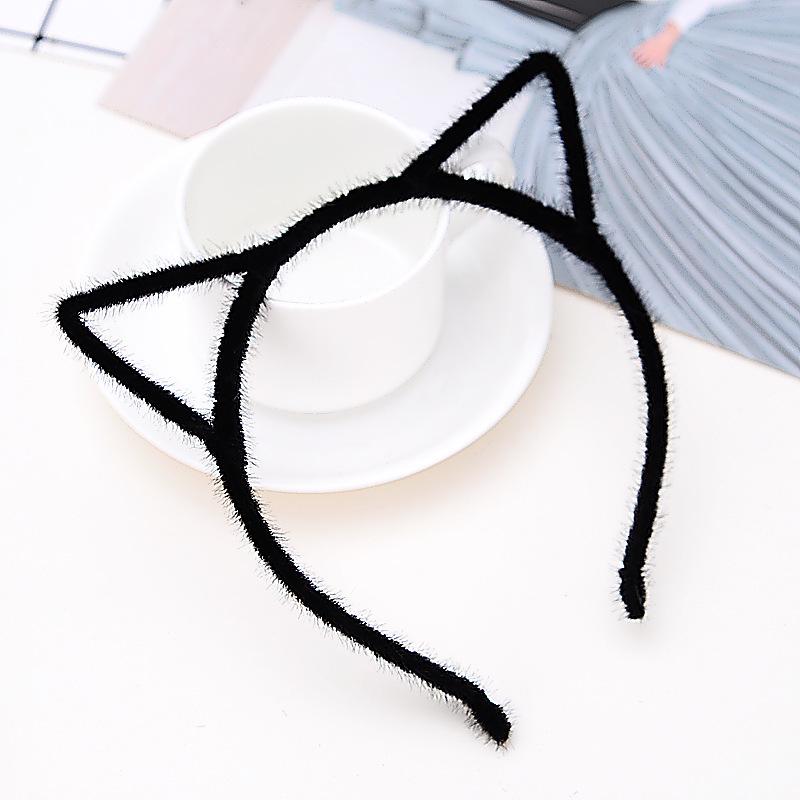 Women's Cat Ear Headband 2025: Versatile Autumn-Winter Hair Accessory for Outings & Face Washing