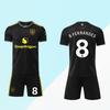Camiseta de Aficionado Man Utd Negra No.8 25/26