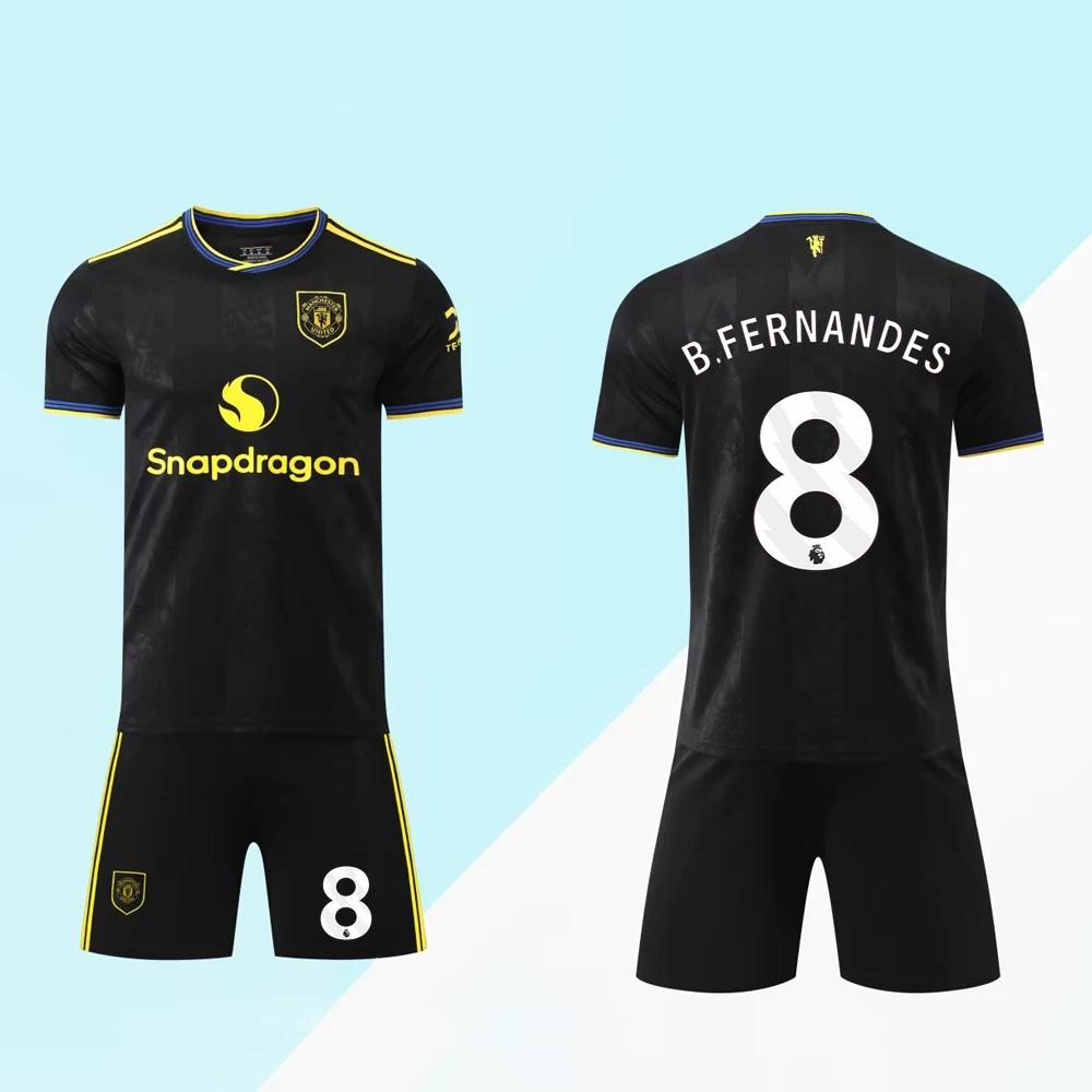 

25/26 Man Utd Black No.8 Fan Jersey 20