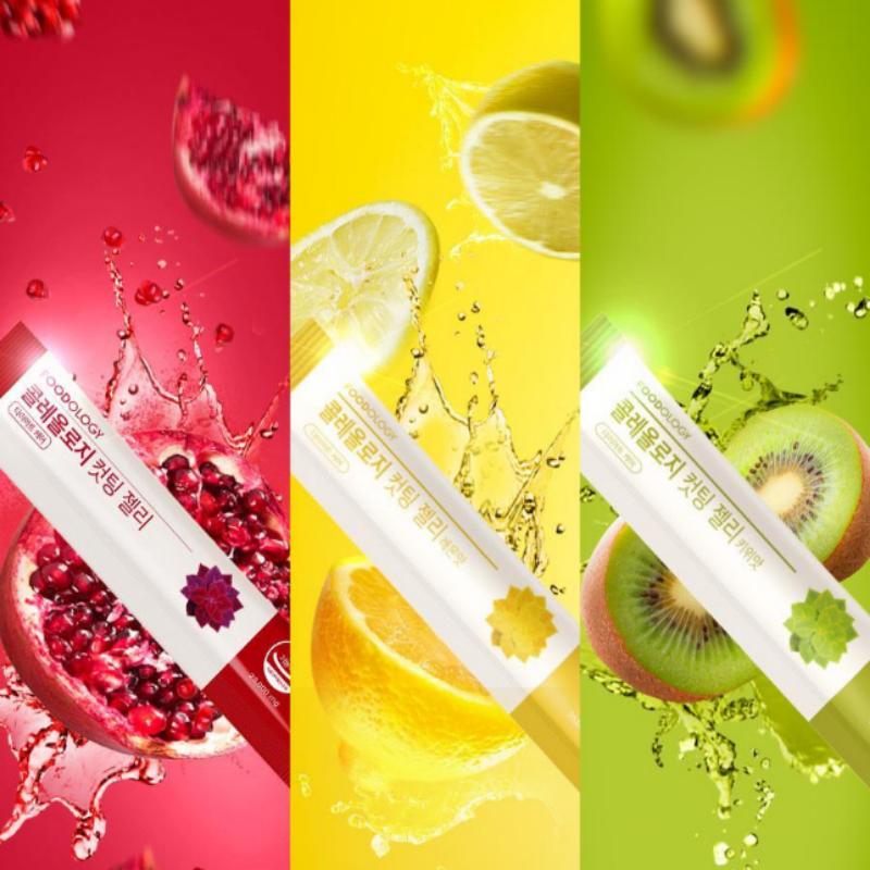 FOODOLOGY Колеология Желе для нарезки 10 шт + 2 шт Pomegranate