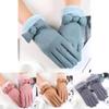 Luxurious Winter Warm Thick Soft Cashmere Touch Screen Gloves For Stylish Women Ladies