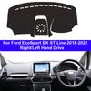 Car Auto Inner Dashboard Cover For Ford EcoSport BK ST-Line 2018 - 2025 LHD RHD Dashmat Carpet Cape Sun Shade Pad Rug 2025 2020