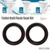 Toilet Flush Ball 2pcs 385311658 Accessories Black