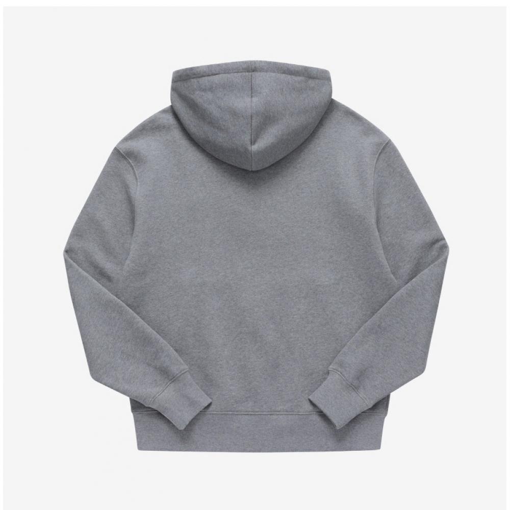 Maison Kitsune Mm00714km0321 H131 Kräftiger Fuchs Kopf Aufnäher Herren Kapuzenpullover Reißverschluss