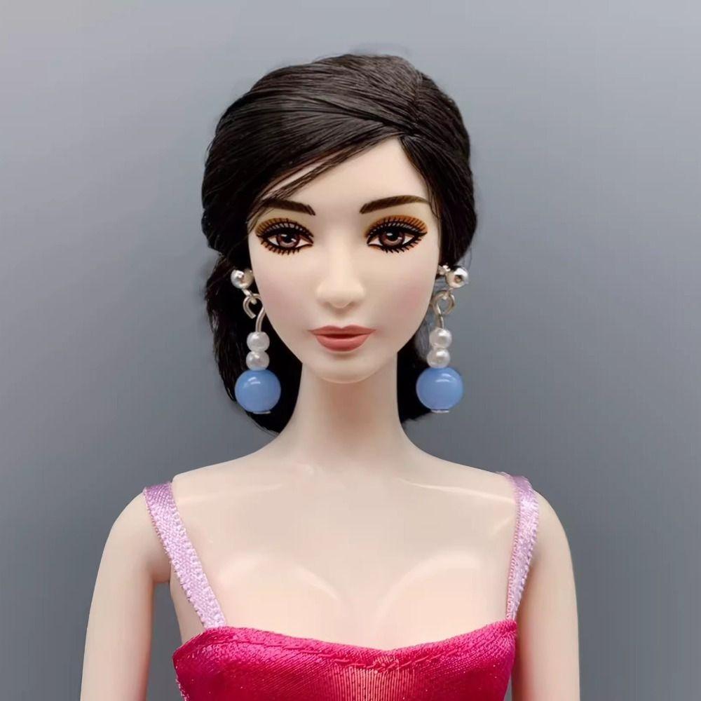 New 10 Styles Doll Fashion Jewelry Doll Toys Fishion Party Earring Clothes Accessories for 1/6 1/3 1/12 Doll/for 30cm Dolls