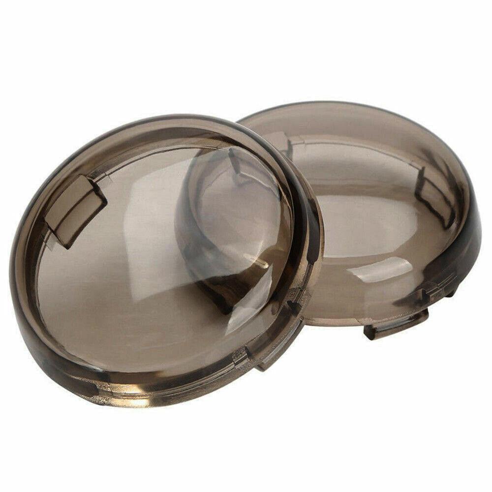 

4 шт/2 шт поворотный одинарный фонарь крышка линзы дымчатый для Harley Touring Road King Dyna Softail Sportster 883 1200 крышка линзы индикатора