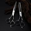6.0" XCM-01 Silver 440C Blind Hole Hairdressing Scissors