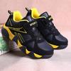 Boys Winter Warm Thick Sole Running Shoes Kids Ages 7-16 Fleece-Lined Cotton Sneakers With Rubber