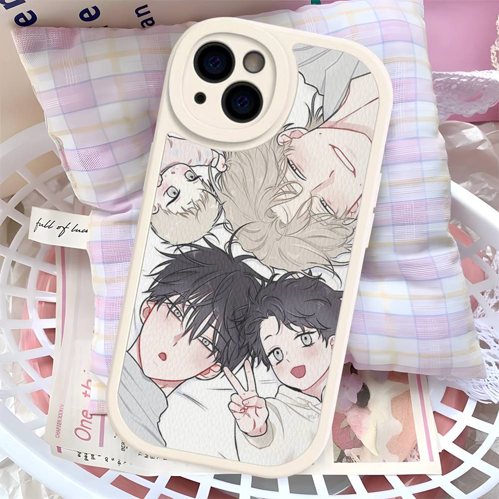

Anime BL L-lows_t-tide-in-t-twiligh_t Phone Case for iPhone 16 15 14 13 Pro Max 11 12 Plus Leather Silicone Cover iphone 12pro