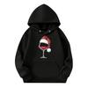 Sweatshirts For Teen Girls Hoodies Long Sleeve Drawstring Pullover Cute Printed Oversized Hoodie Christmas