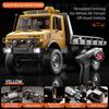 Jjrc C8823 1/18 2.4G Rc 6Wd Unimog Rc Truck Off-Road Vehicle Remote Control Car Esc 370 Motor Simulated Car Model Toys