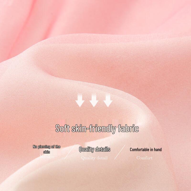 Demana 3D Floral Gradient Chiffon A-Line Beach Dress