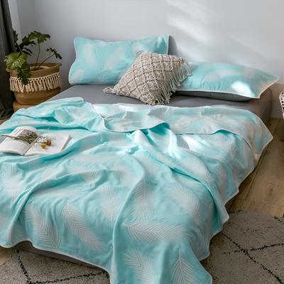 The New Cotton Six-layer Gauze Towel Quilt Is A Single Double Air Conditioning Blanket, A Cotton Sofa Towel, A Four-season Lunch Break Blanket