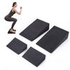 Yoga Wedge Blocks 2Pcs Lightweight Yoga Wedge Stretch Slant Board Wrist Lower Back Support for Exercise Gym Fitness Accessories