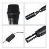 2 PCS Professional Wireless Microphone System with Receiver UHF Handheld Mic Speaker Karaoke Meeting Party