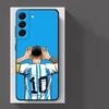 Football Star Numbers Phone Case for Samsung Galaxy A21s A22 A23 A25 A33 A34 A52s A53 A54 A55 A71 A26 A36 A56 Soft Cover