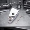 Low-Profile Machined Metal Bracket | Compact Adapter Style, Easy-to-Install,