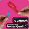 Jeu de scrapbooking - netuno - plumes décoratives - 10g - multicolore - pour enfants à partir de 3 ans