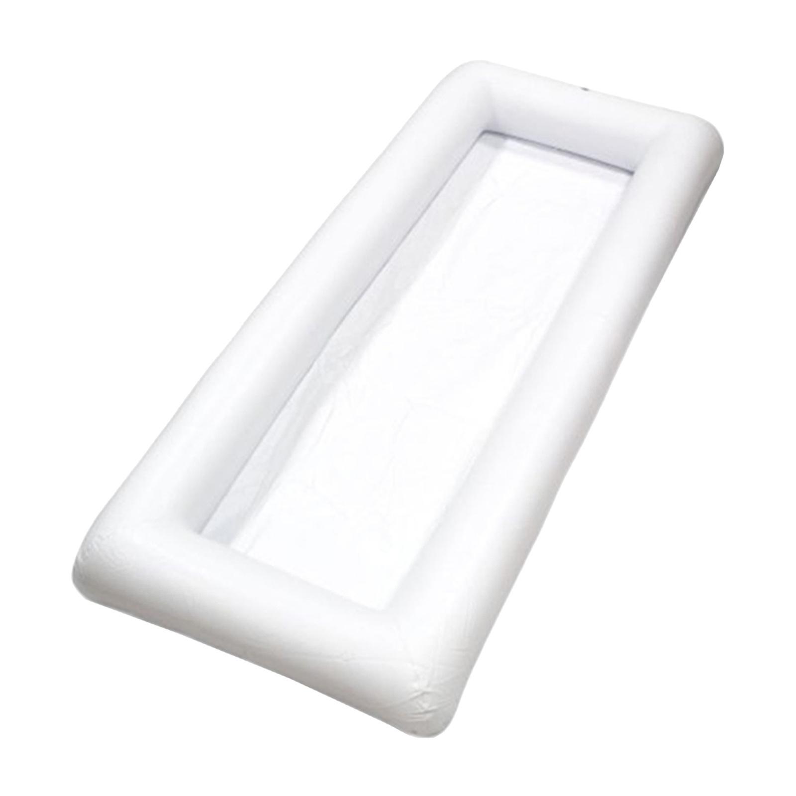 

Swimming Pool Inflatable Serving Bar Salad Ice Food Drink Tray Tables