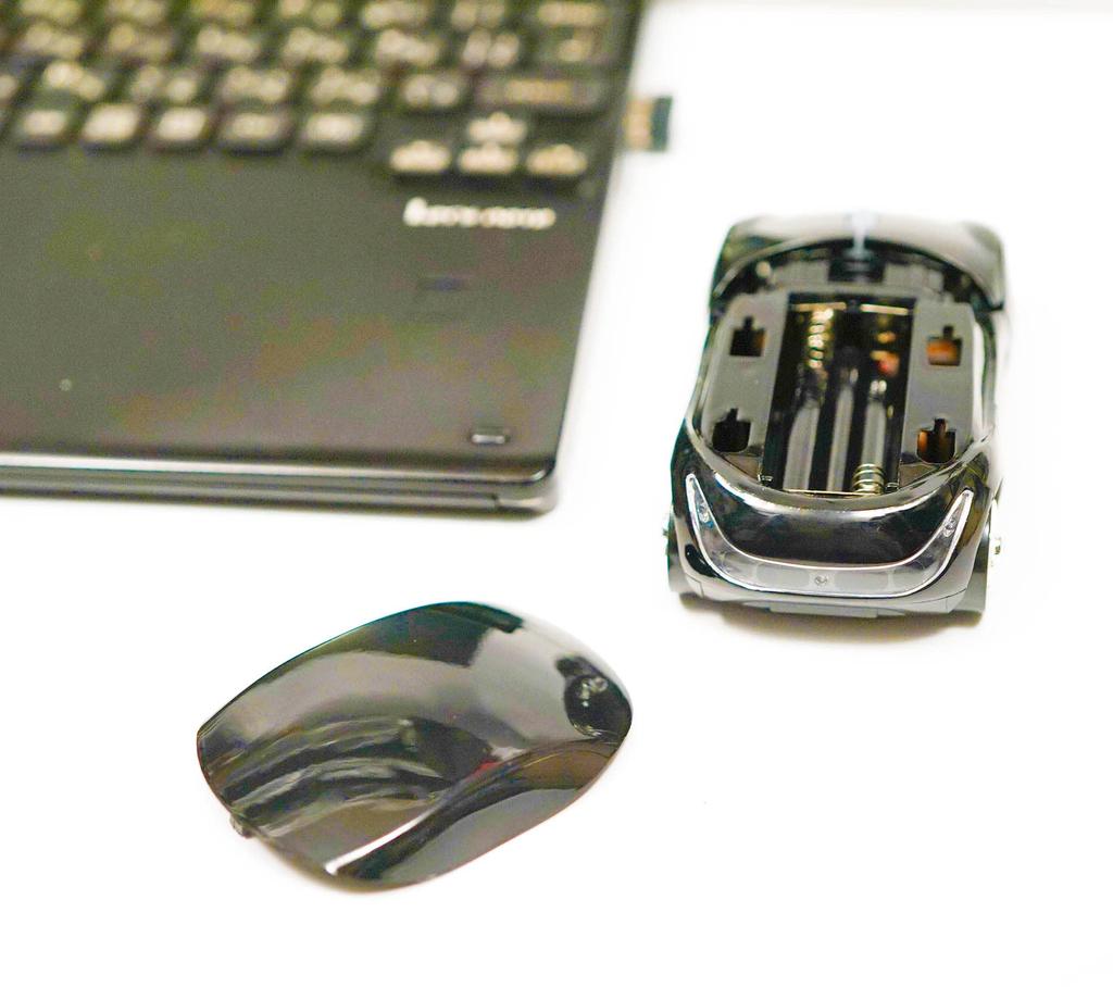 USB Wireless Car Set of Sports Car Optical Mouse, Black, 2, White, Mouse, Wireless, Quiet,