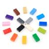 40pcs Building Blocks DIY thick 2x4 Dots 16Color Bricks Size Compatible With 3002 kids toys Educational for children