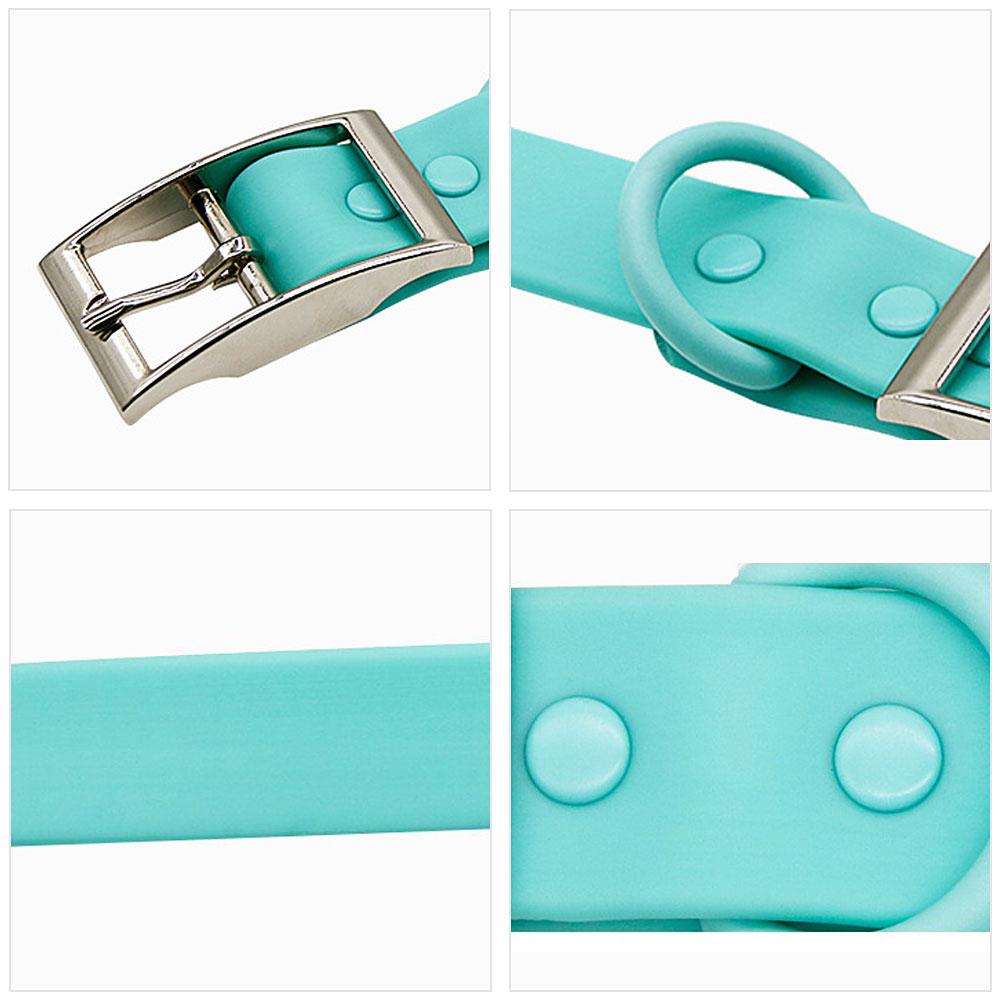 Pet Collar Leashes Set Waterproof Soft Adjustable Pet Collar Dog Leash Outdoor Walk Rope Supplies