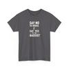 Say No To Drugs Band Tee, Music Lover Gift, Vintage Funny T-Shirt, Unisex Cotton